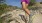 woman running outdoors